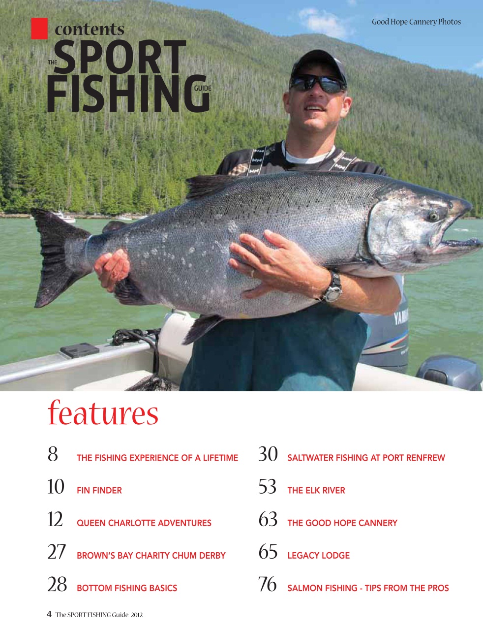 Sport Fishing Guides Preview Pages