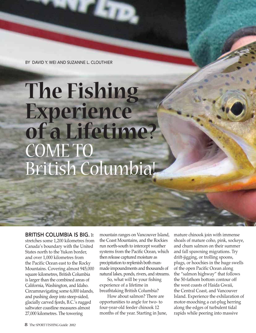Sport Fishing Guides Preview Pages