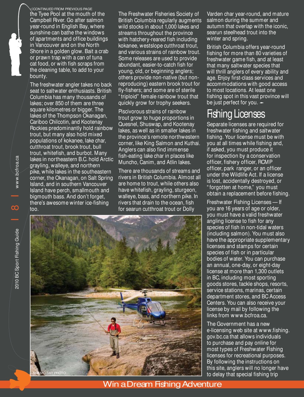 Sport Fishing Guides Preview Pages