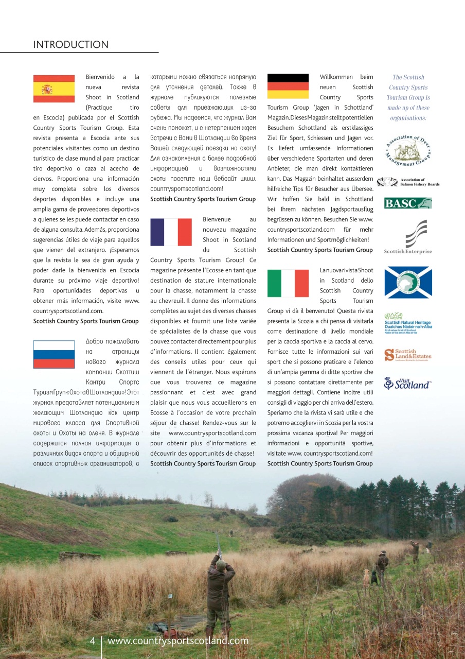 Shoot in Scotland Preview Pages