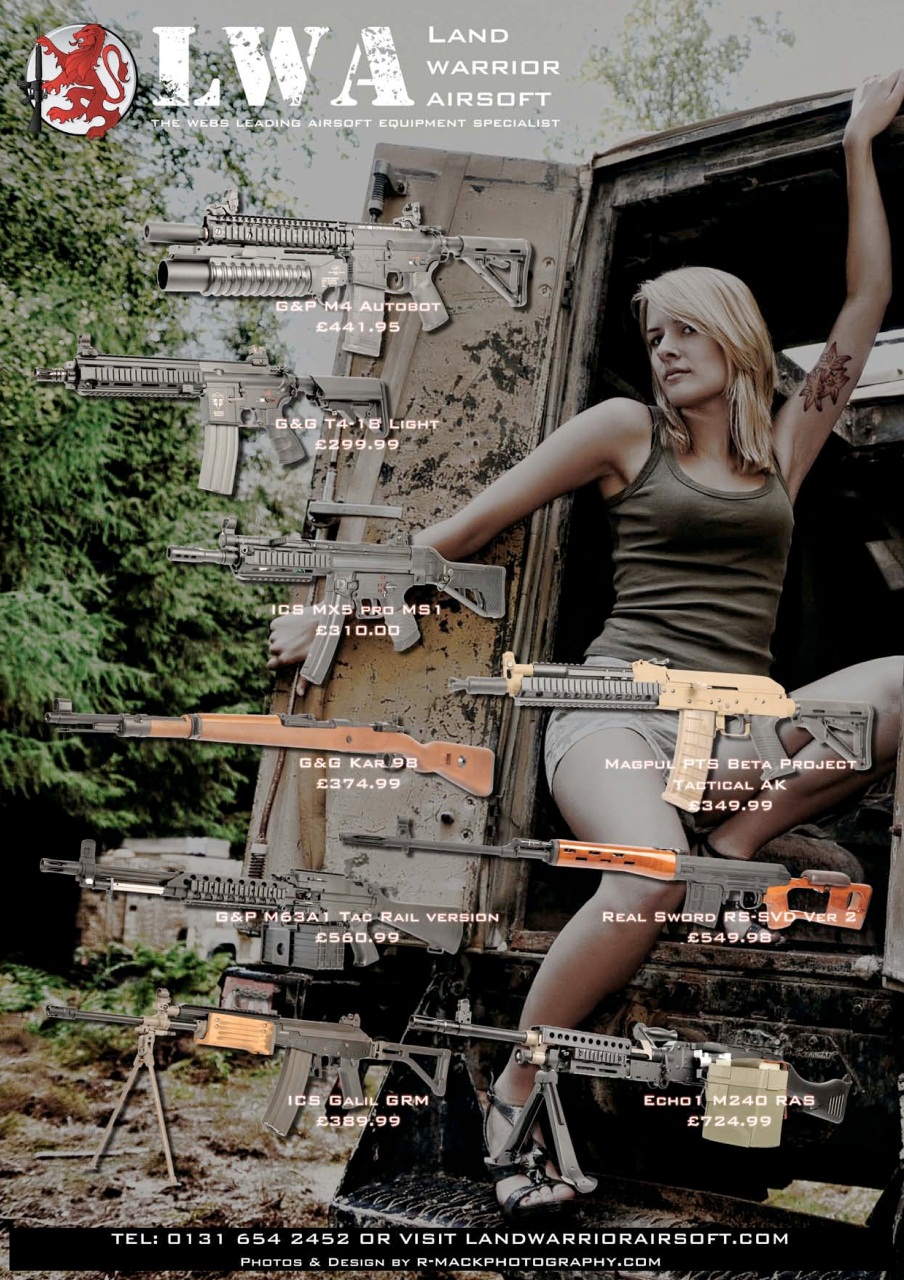 Airsoft Action Preview Pages