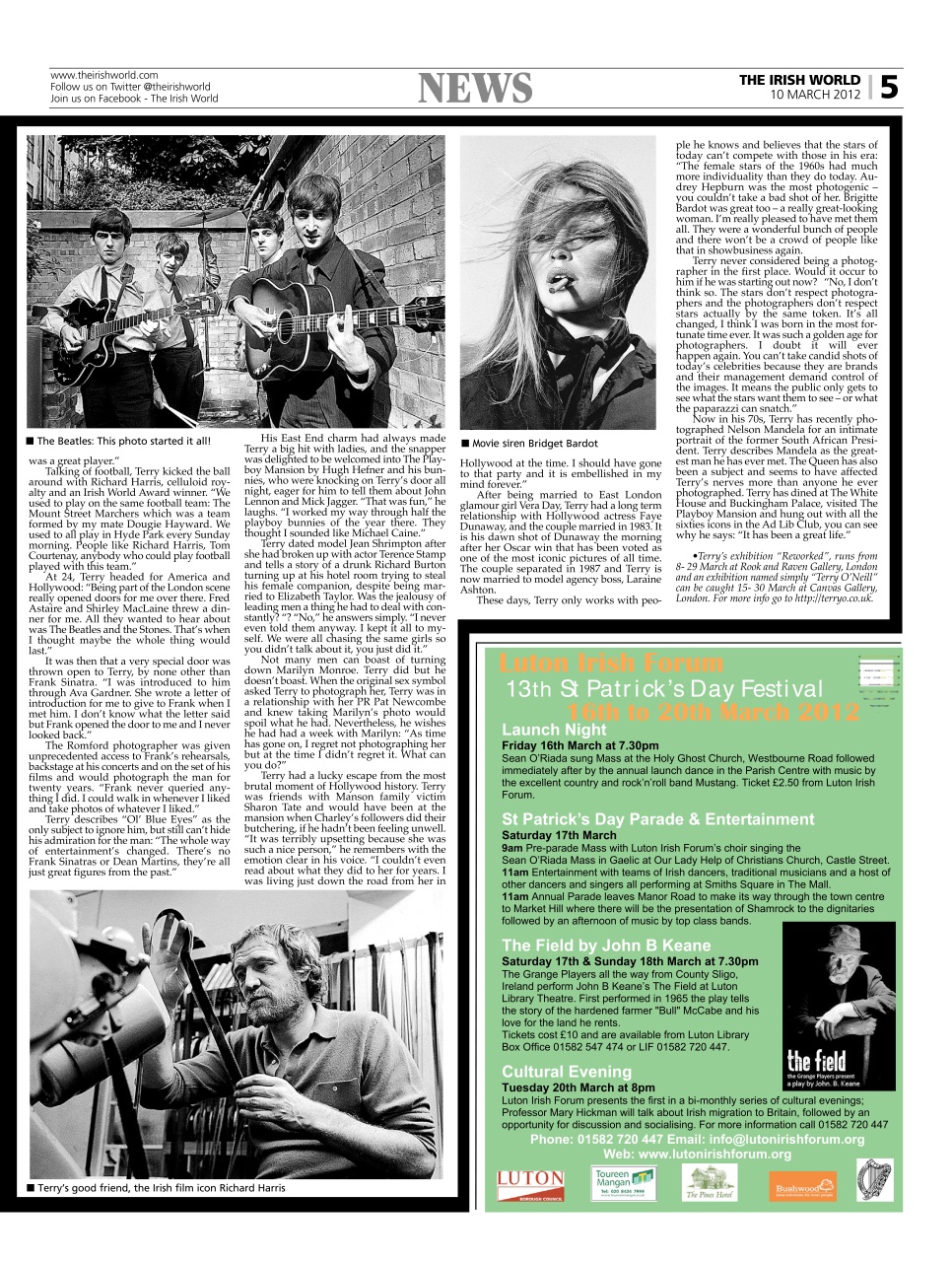 Irish World Preview Pages