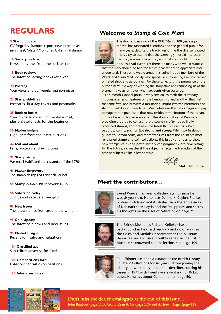 Stamp Collector Preview Pages