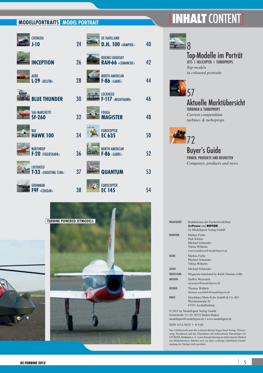 RC Turbine - Jets & Helicopter Preview Pages
