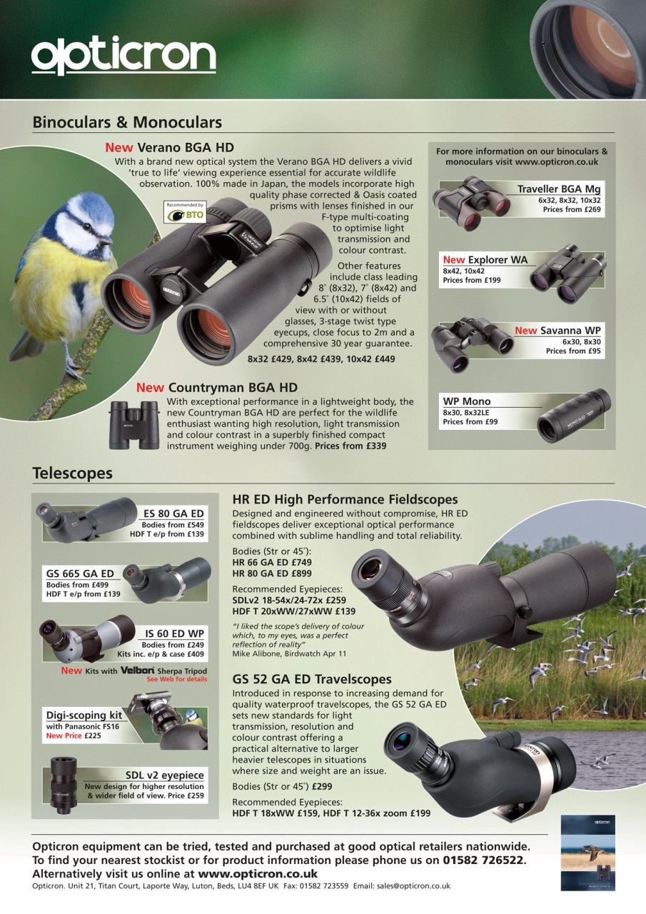 Birdwatch Magazine Preview Pages