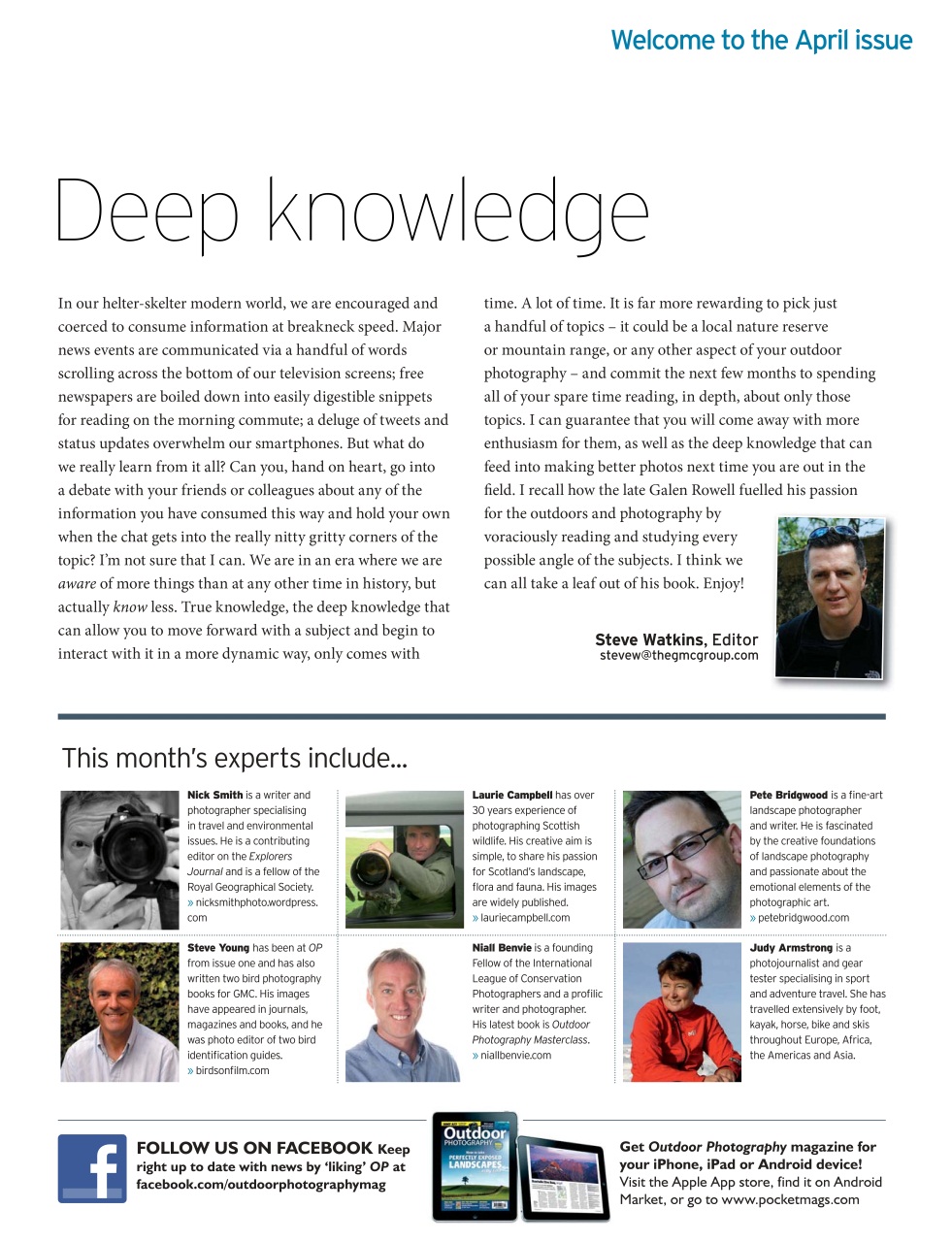 Outdoor Photography Preview Pages