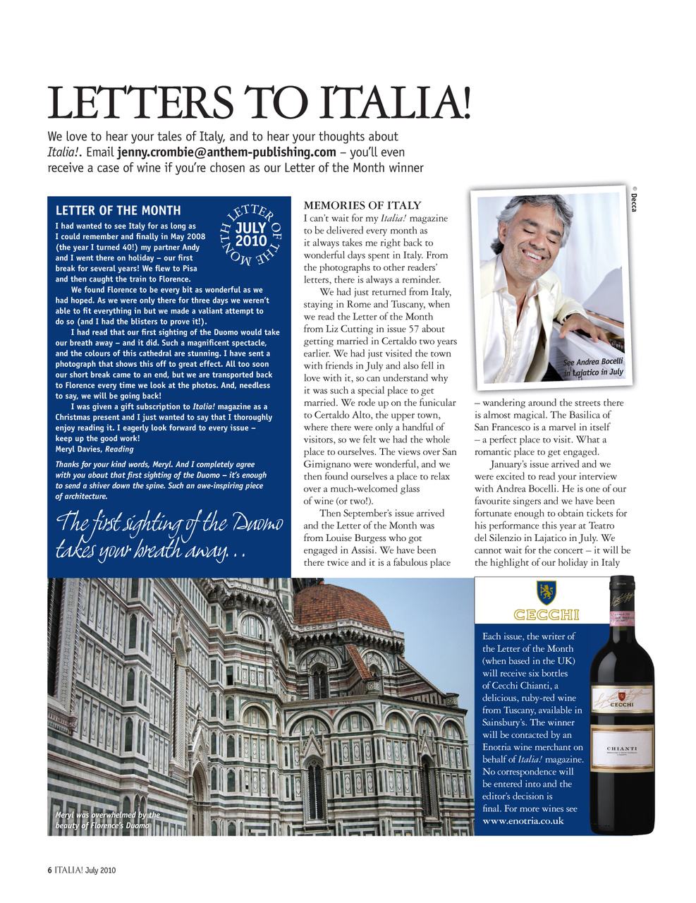 Italia! Preview Pages