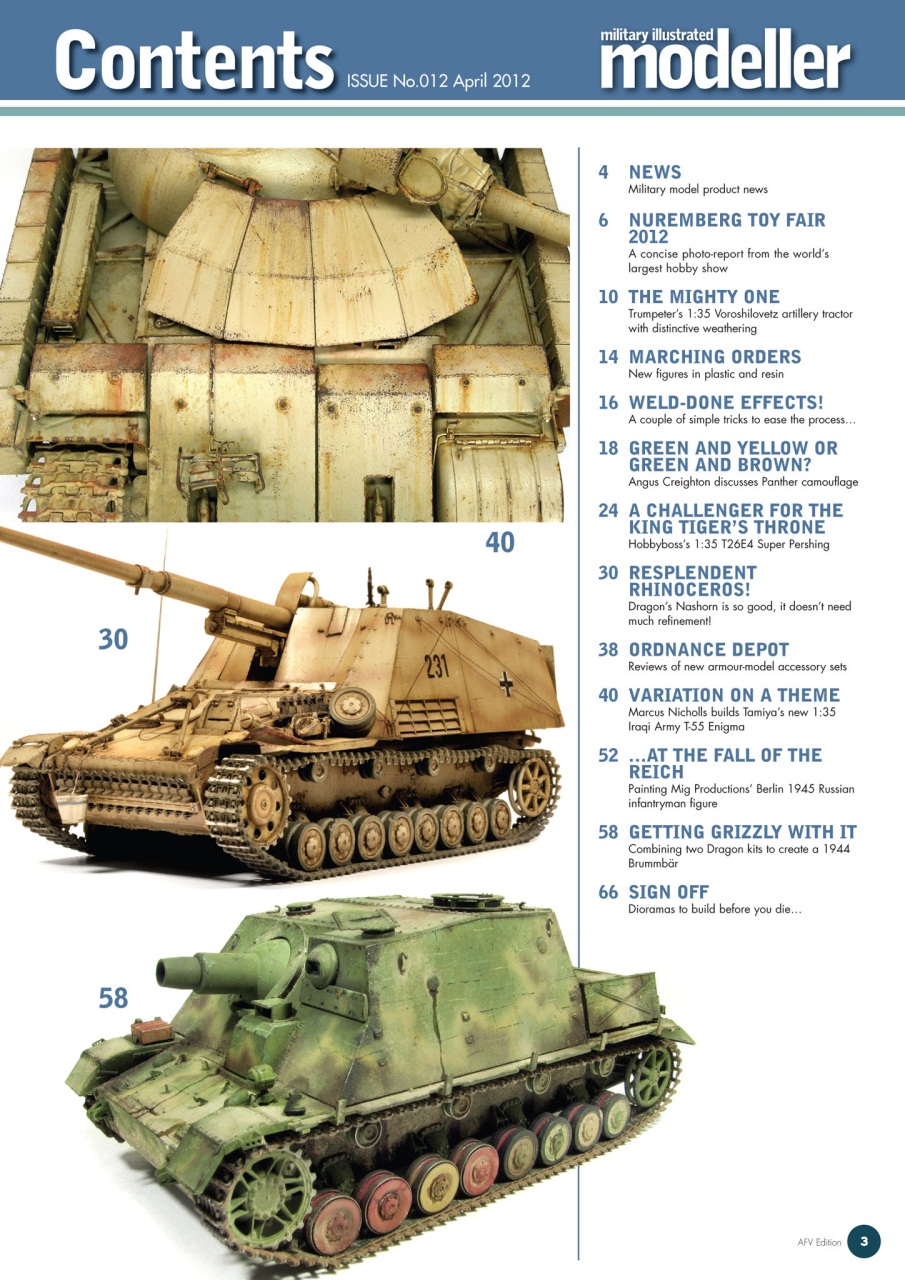 MIM: AFV Edition Preview Pages