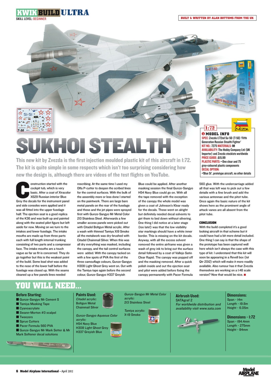 Model Airplane International Preview Pages