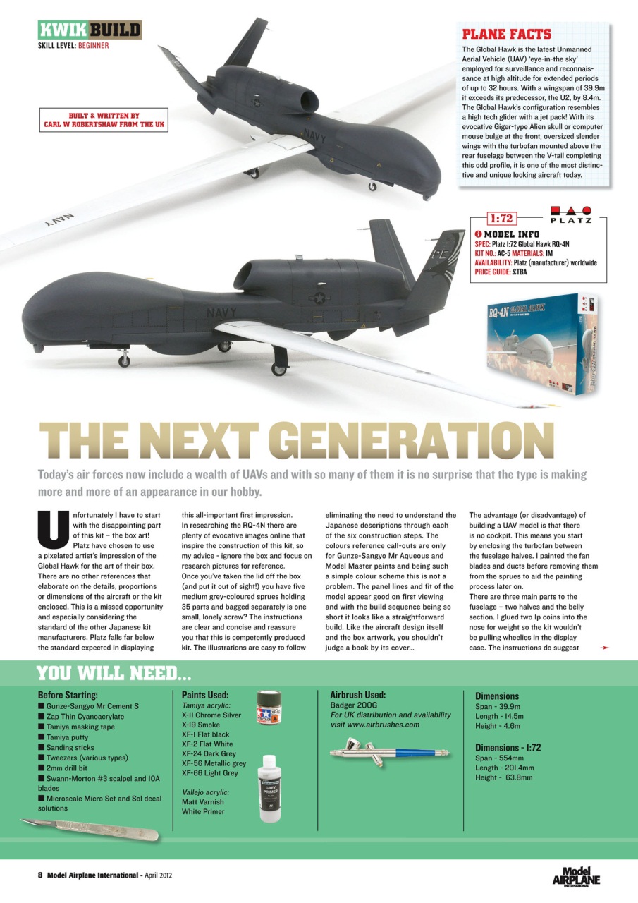 Model Airplane International Preview Pages