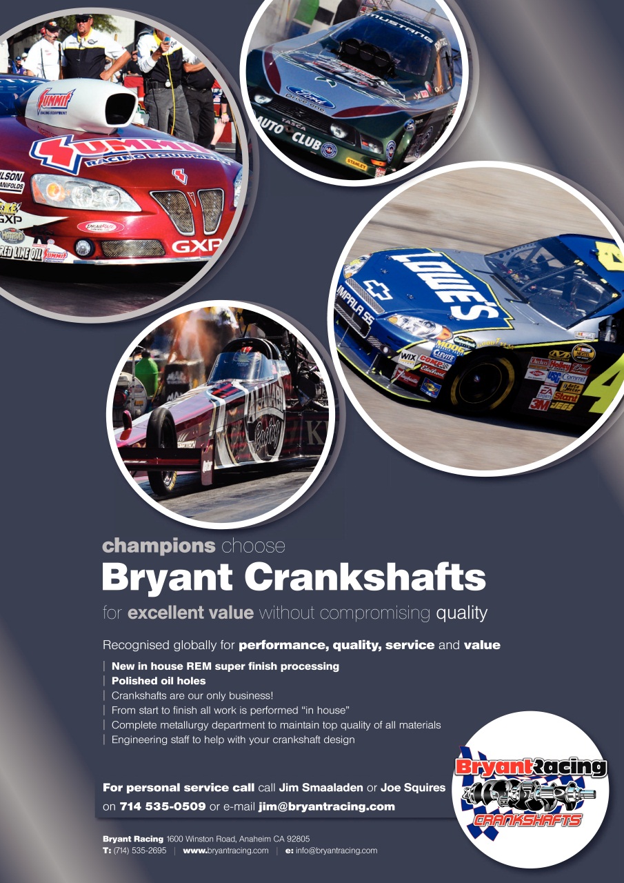 Race Engine Technology Preview Pages