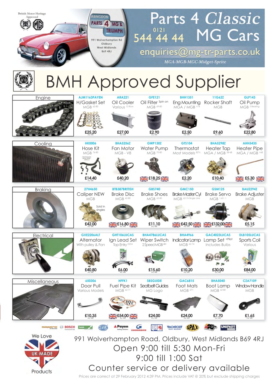MG Enthusiast Preview Pages