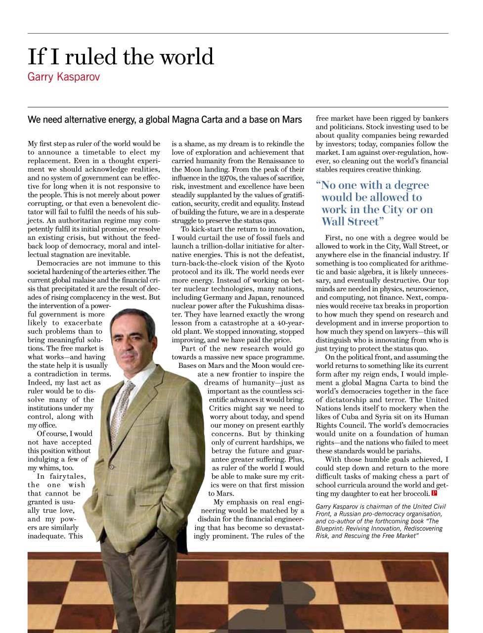 Prospect Magazine Preview Pages