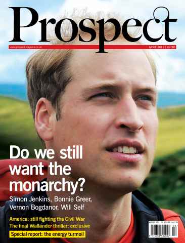 Prospect Magazine issue 181. April 2011
