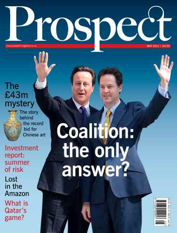 Prospect Magazine issue 182. May 2011