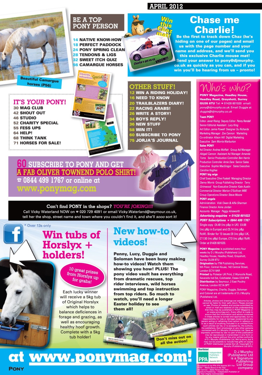 Pony Magazine Preview Pages