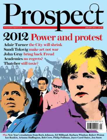 Prospect Magazine issue 190. January 2012