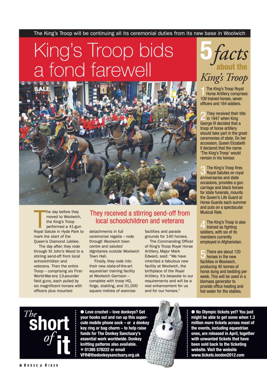 Horse&Rider Magazine - UK equestrian magazine for Horse and Rider Preview Pages