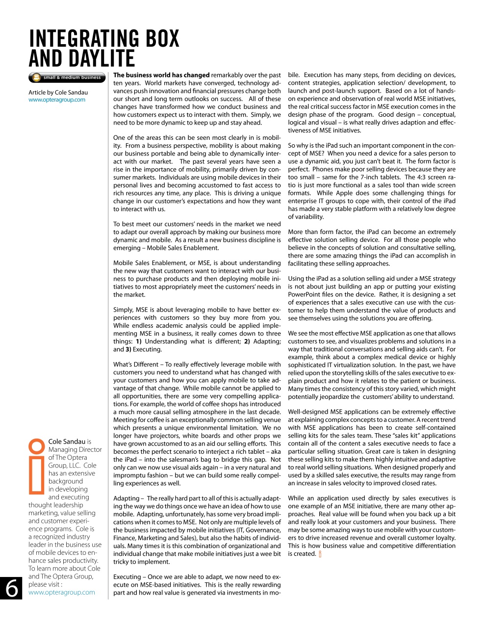 I.Business Preview Pages