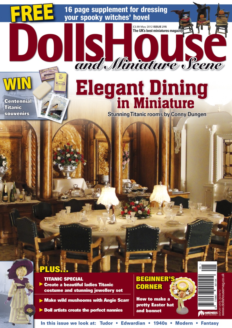 Dolls House and Miniature Scene Preview Pages