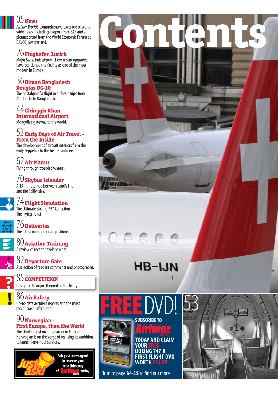 Airliner World Preview Pages