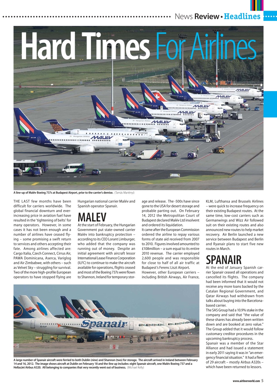 Airliner World Preview Pages