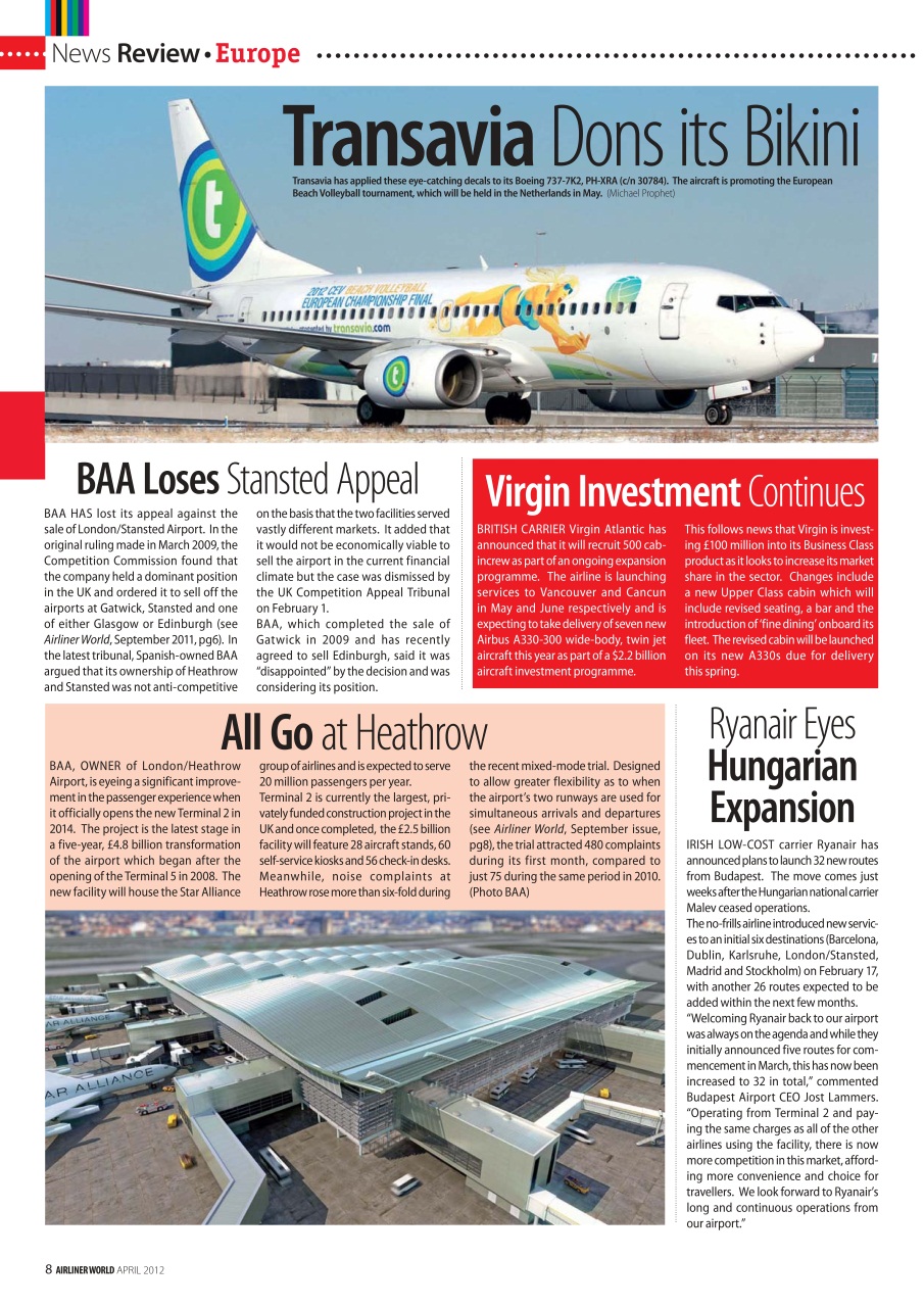 Airliner World Preview Pages