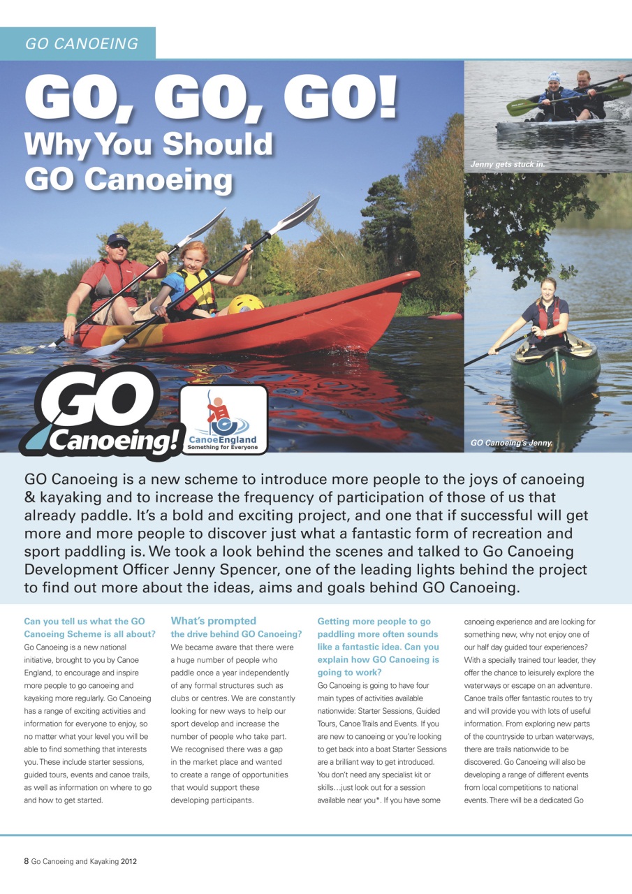 Go Canoeing and Kayaking Preview Pages
