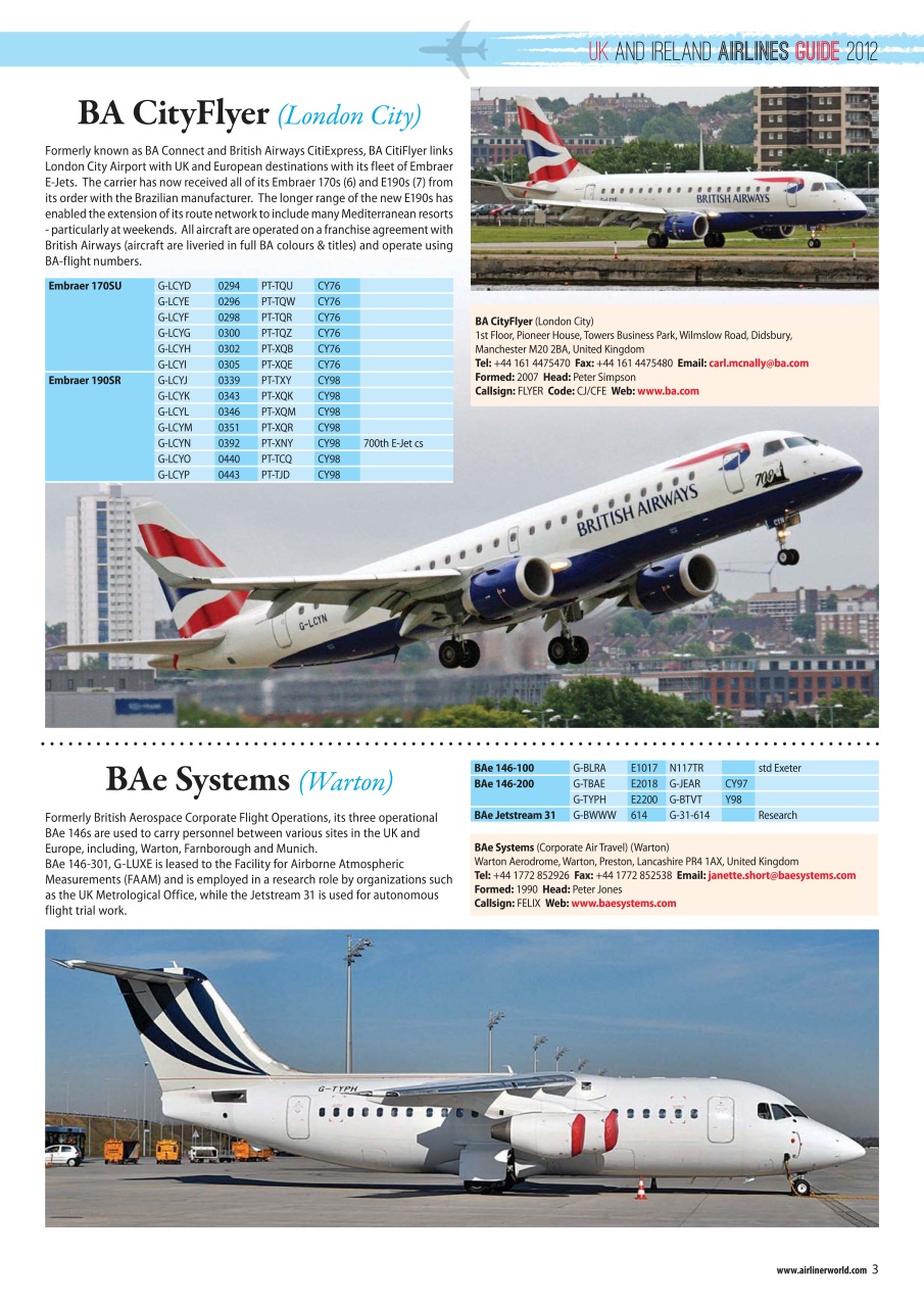 Airliner World Preview Pages
