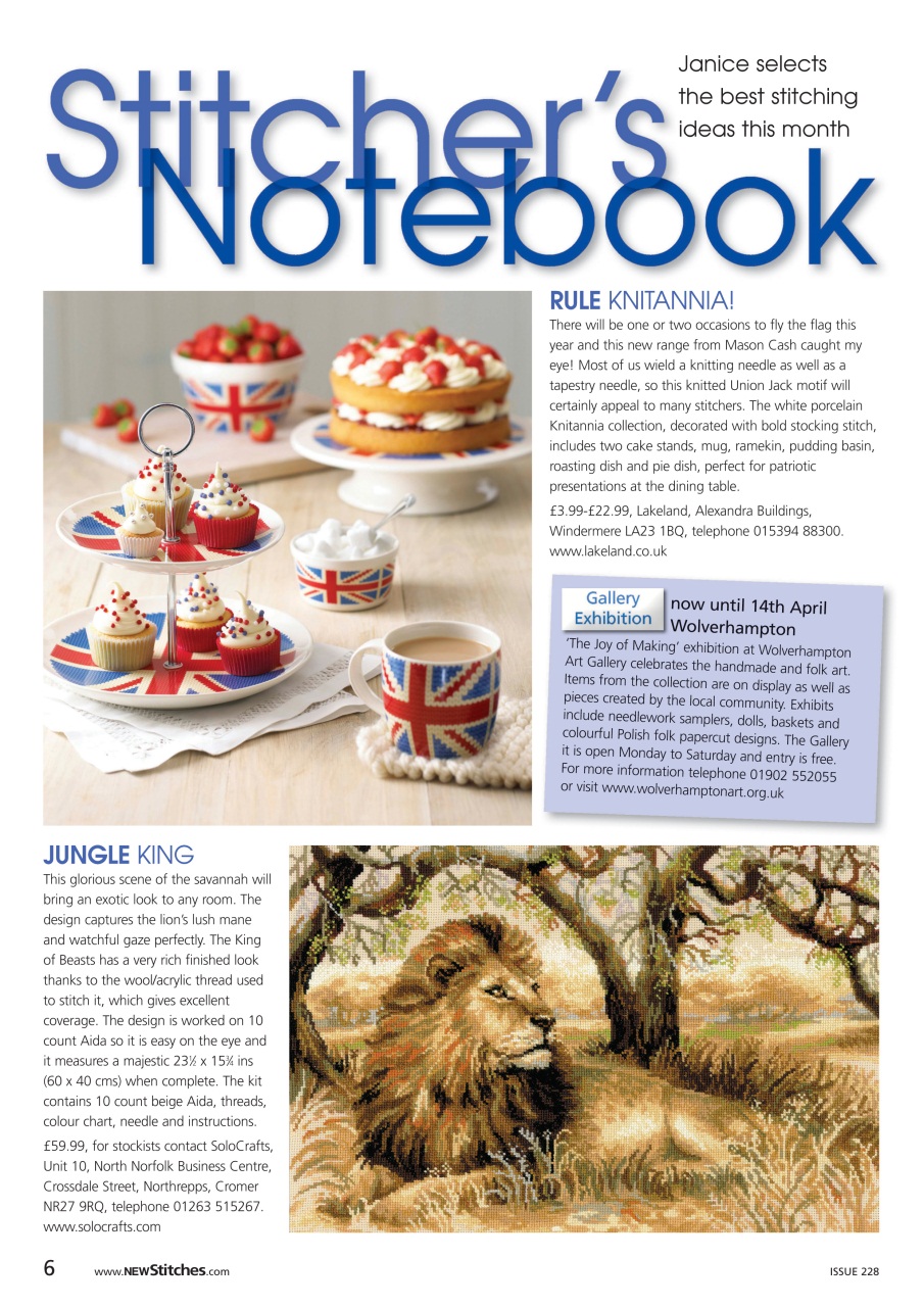 New Stitches Preview Pages