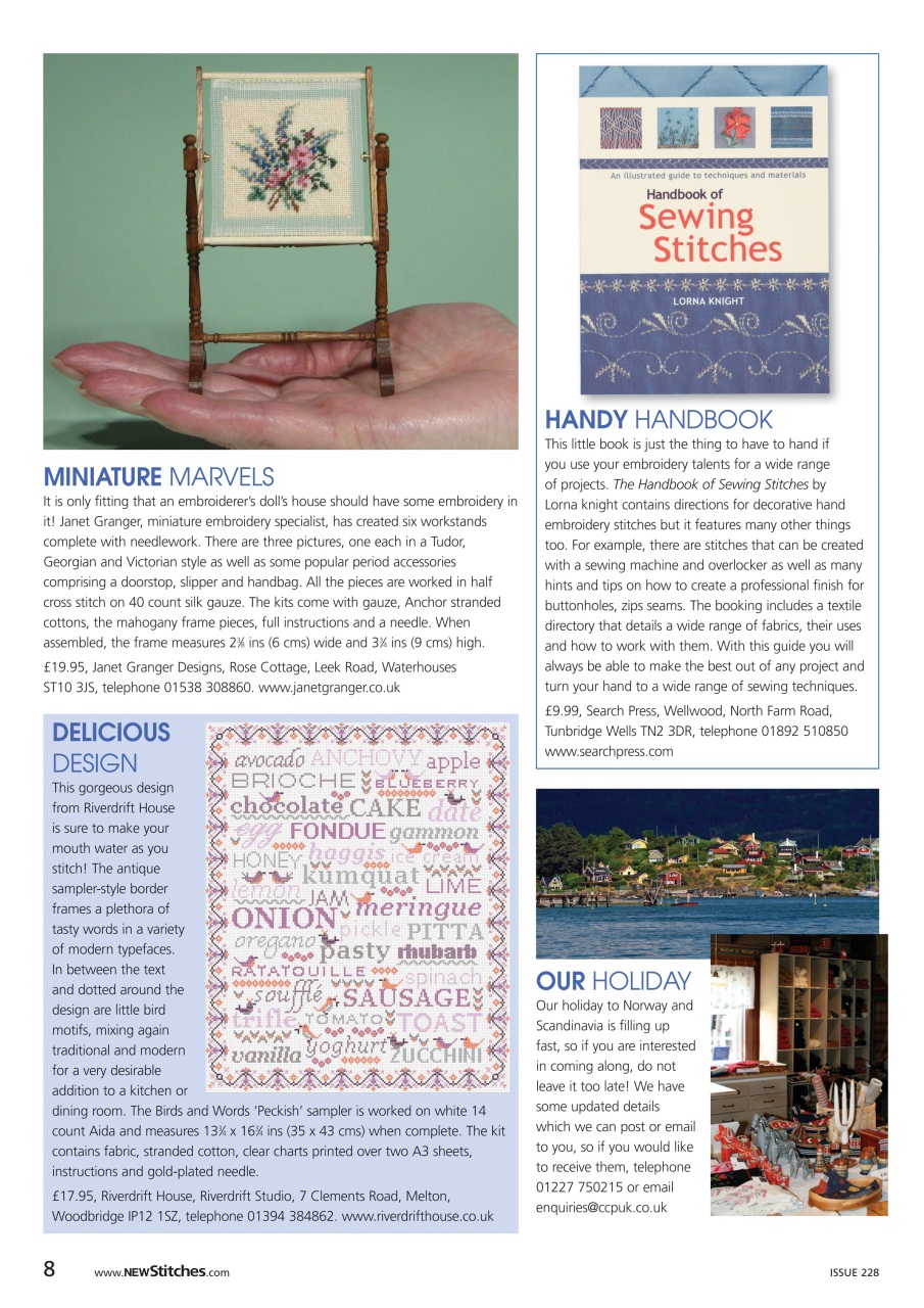 New Stitches Preview Pages