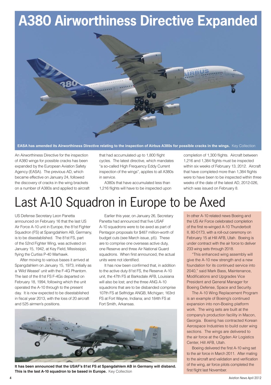 Aviation News Preview Pages