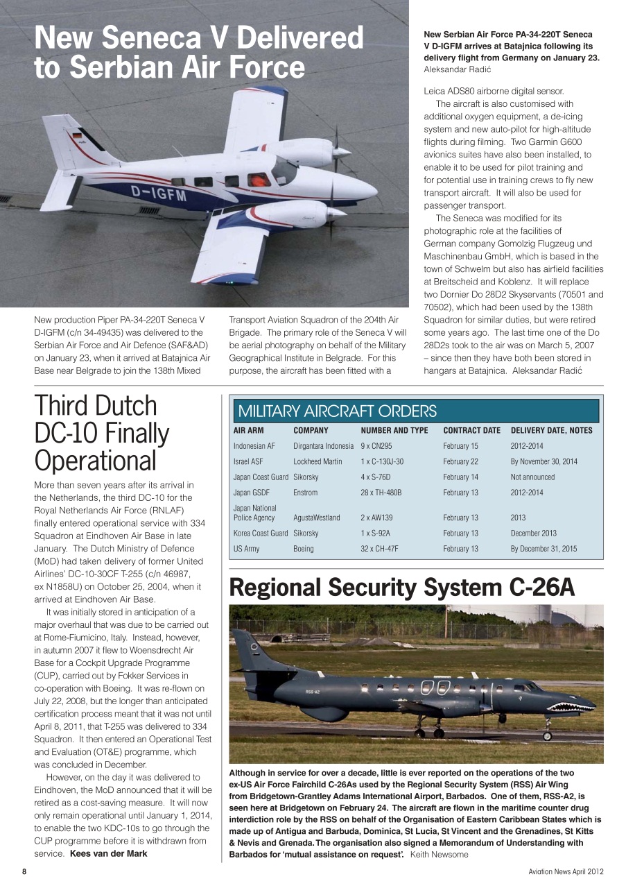 Aviation News Preview Pages