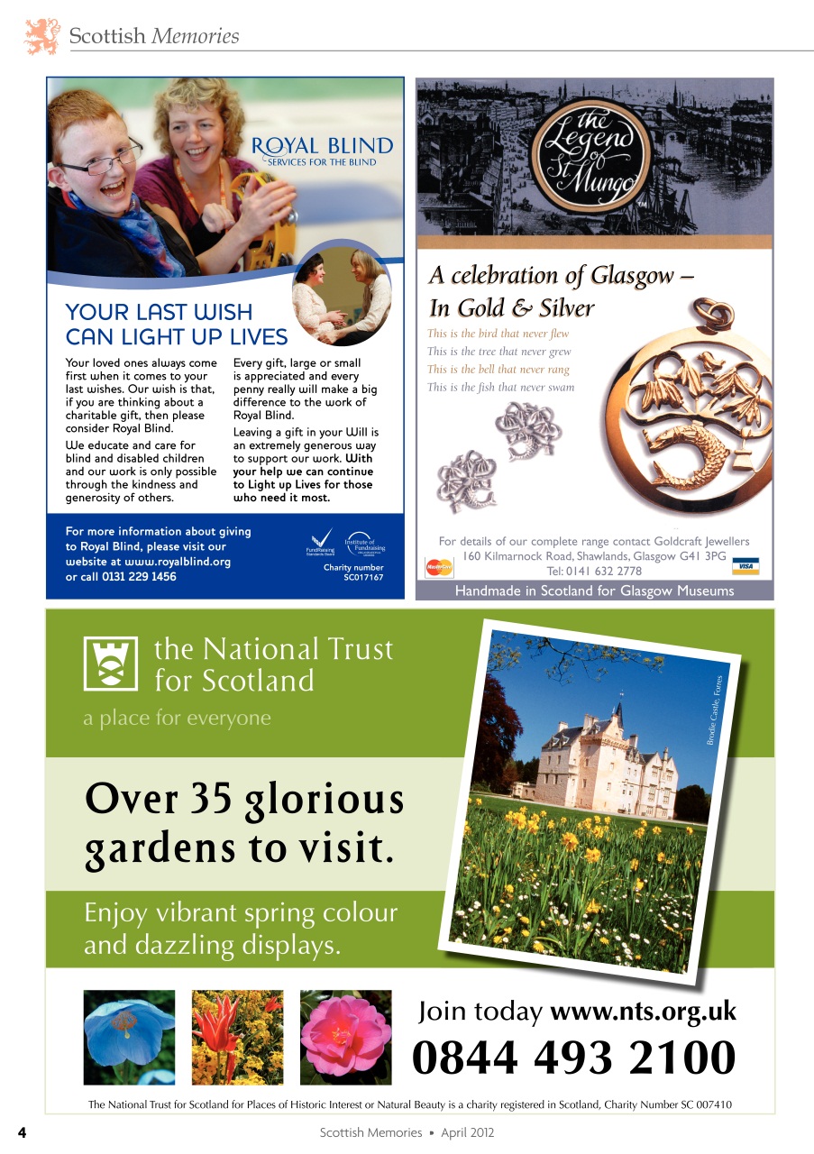 Scottish Memories Preview Pages