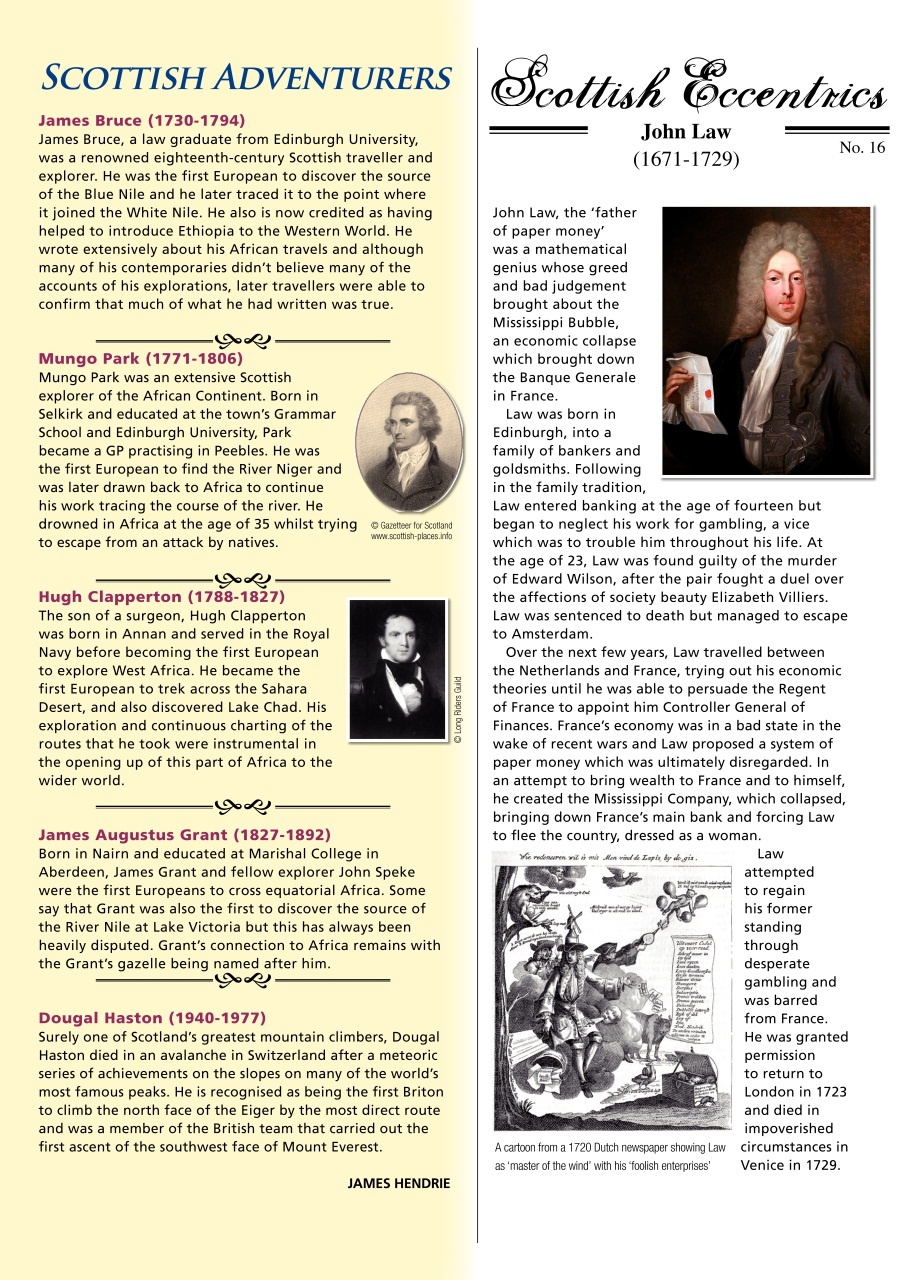 Scottish Memories Preview Pages