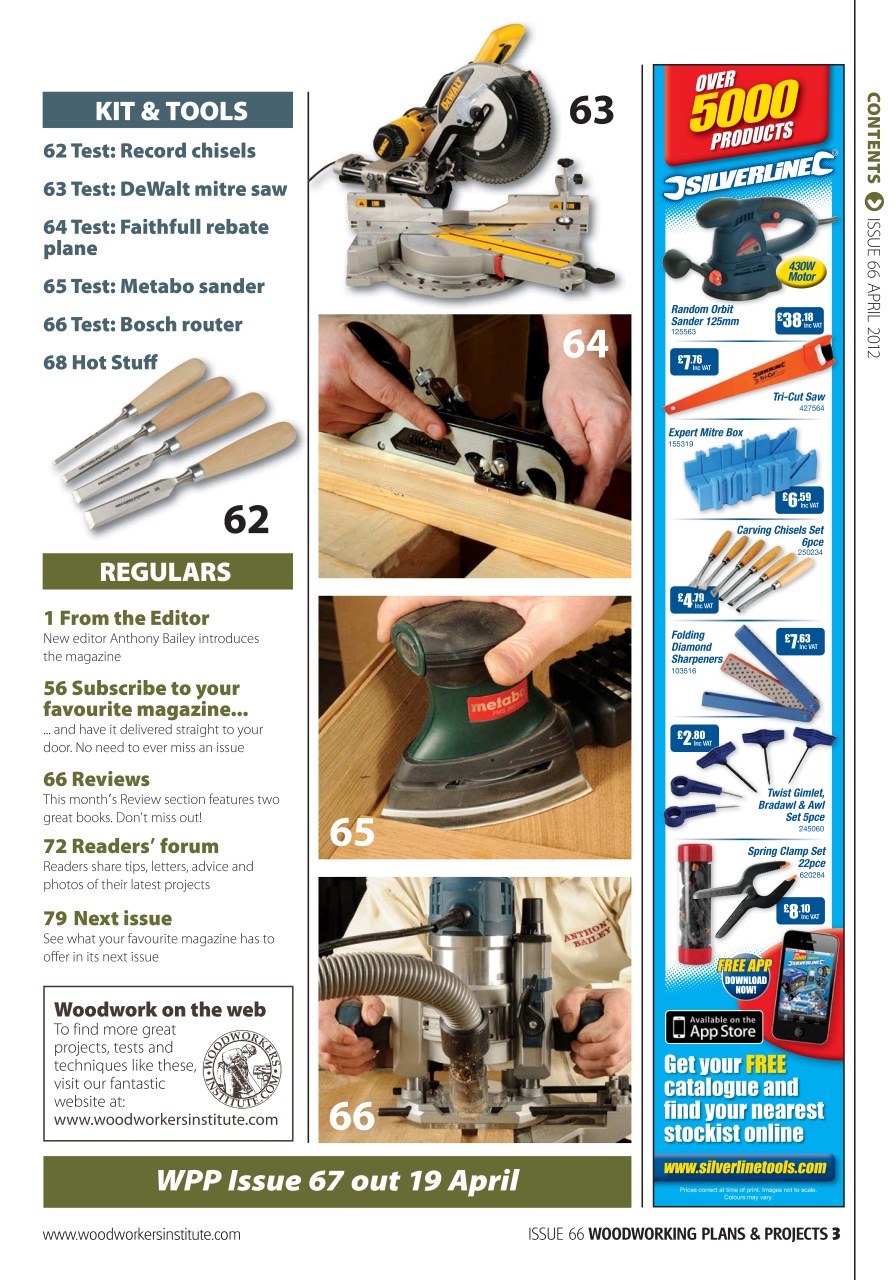 Woodworking Crafts Magazine Preview Pages