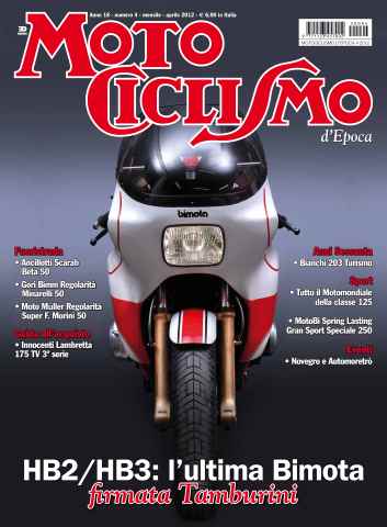 Motociclismo d'Epoca issue Motociclismo d'Epoca aprile 2012