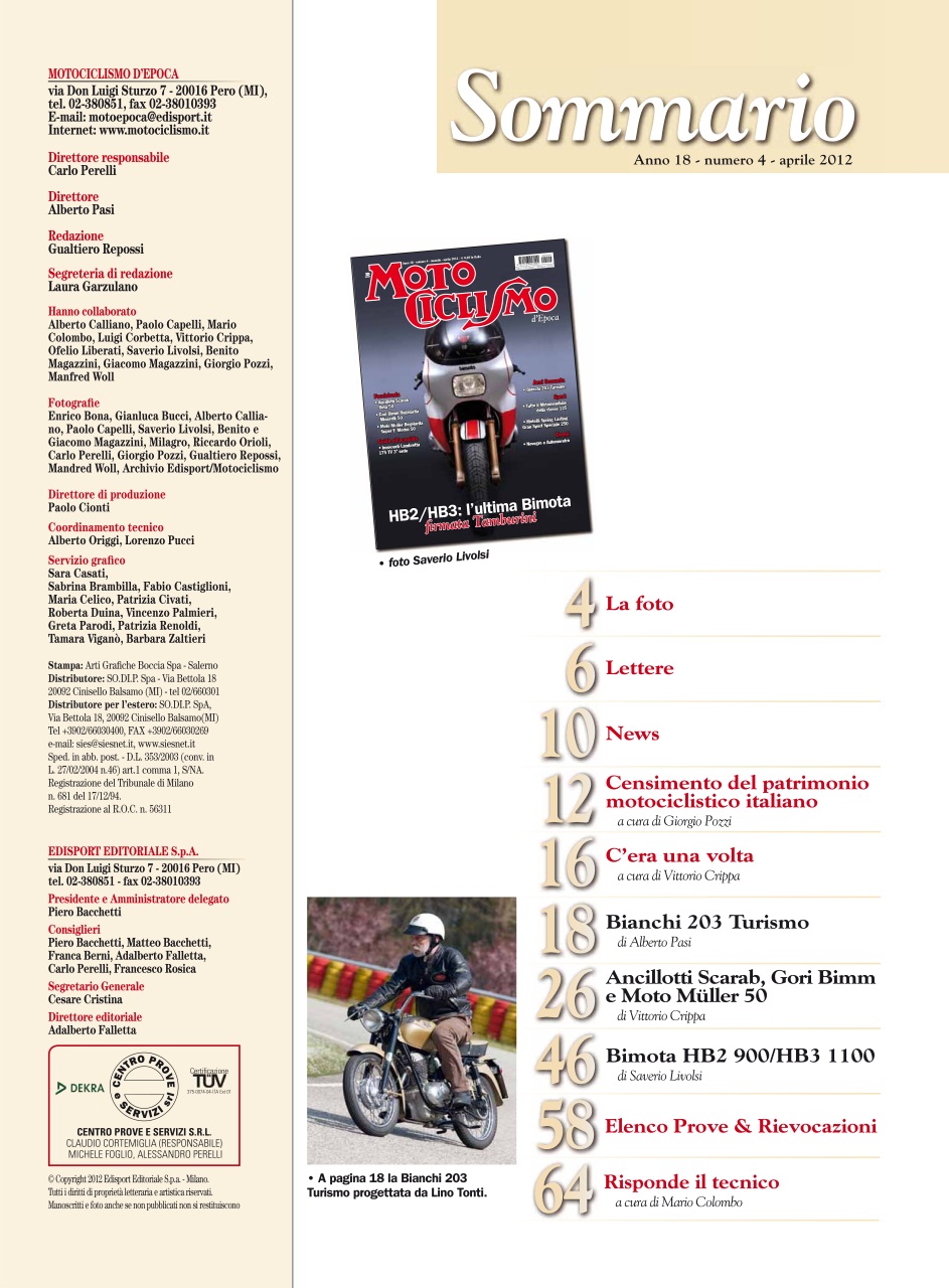 Motociclismo d'Epoca Preview Pages