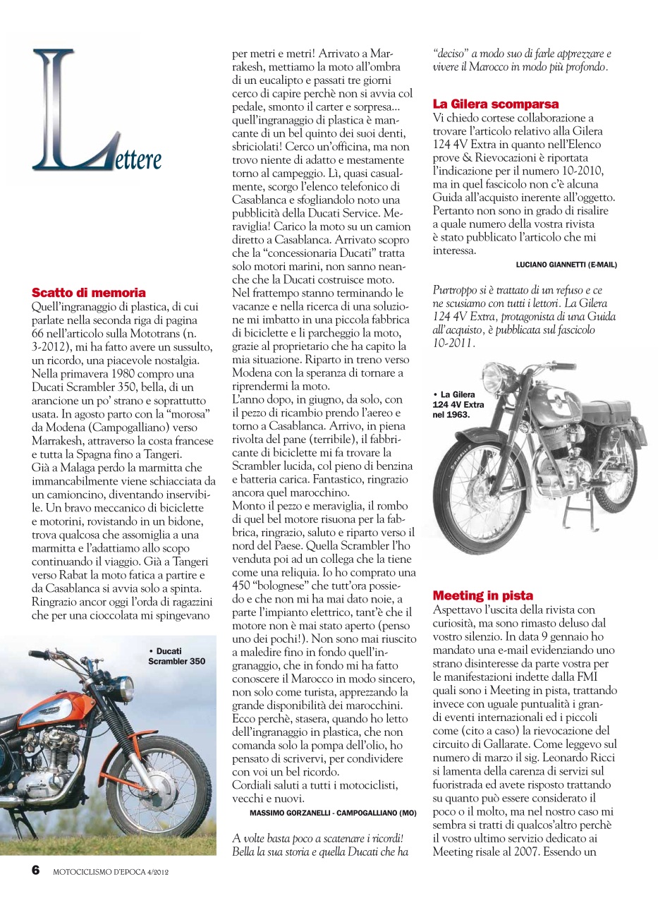 Motociclismo d'Epoca Preview Pages