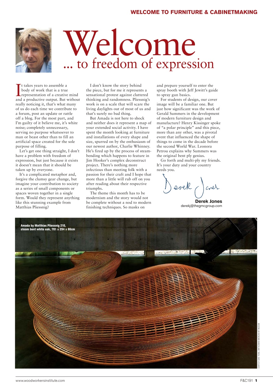 Furniture & Cabinetmaking Preview Pages