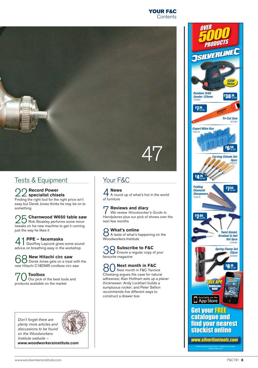 Furniture & Cabinetmaking Preview Pages