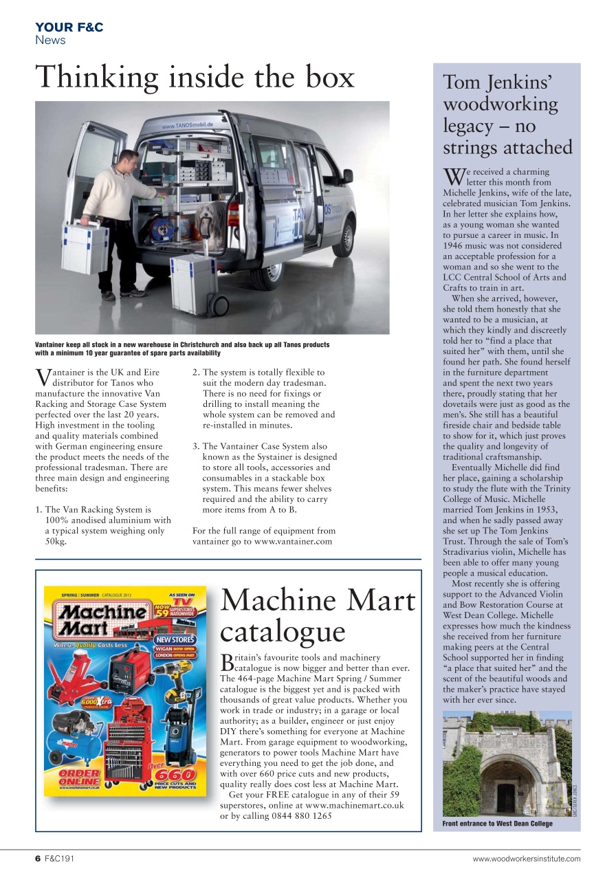 Furniture & Cabinetmaking Preview Pages