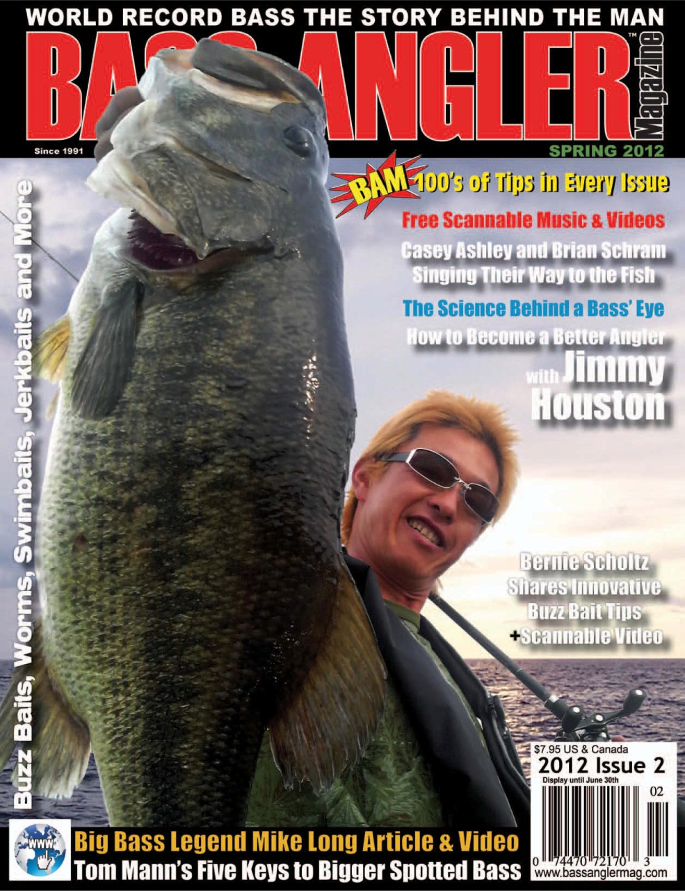 BASS ANGLER MAGAZINE Preview Pages