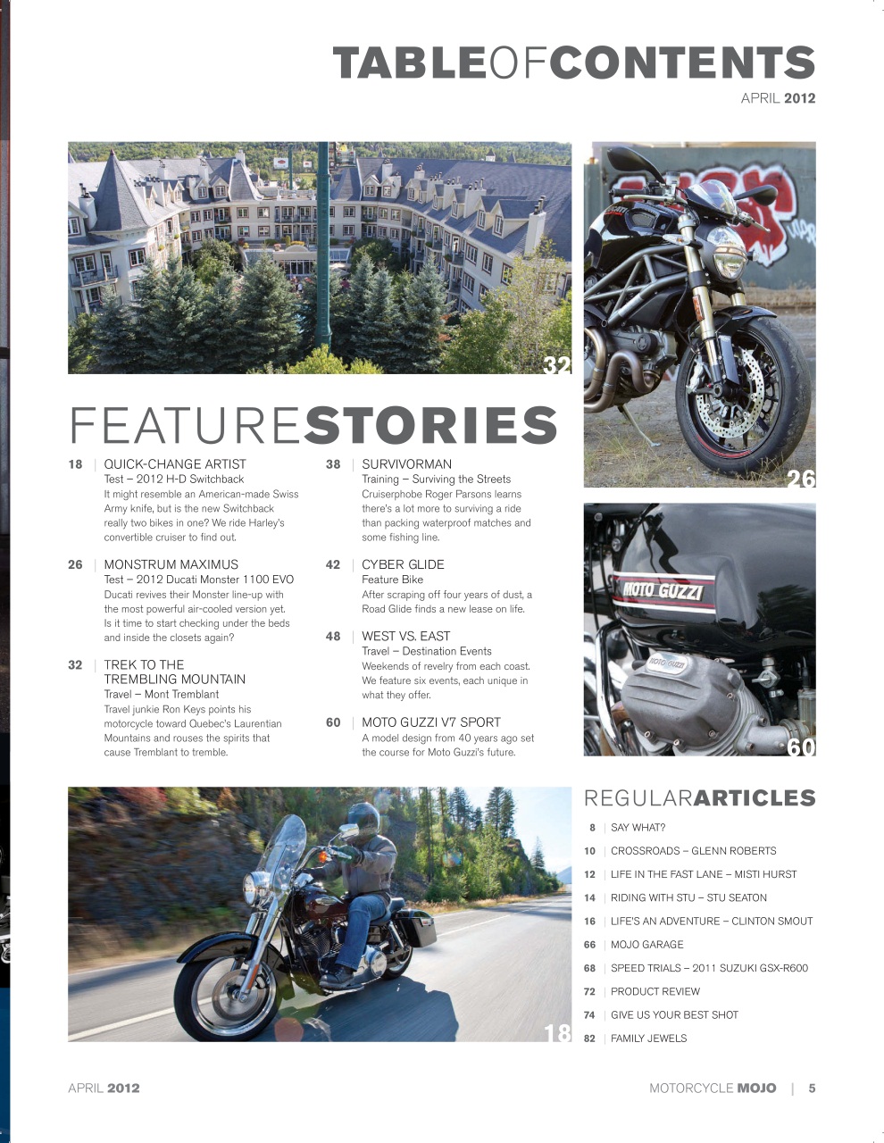 Motorcycle Mojo Preview Pages