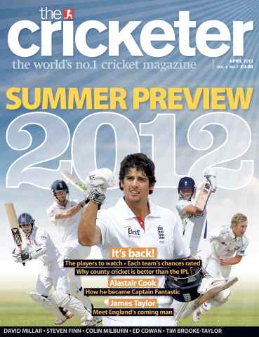 The Cricketer Magazine issue April 2012