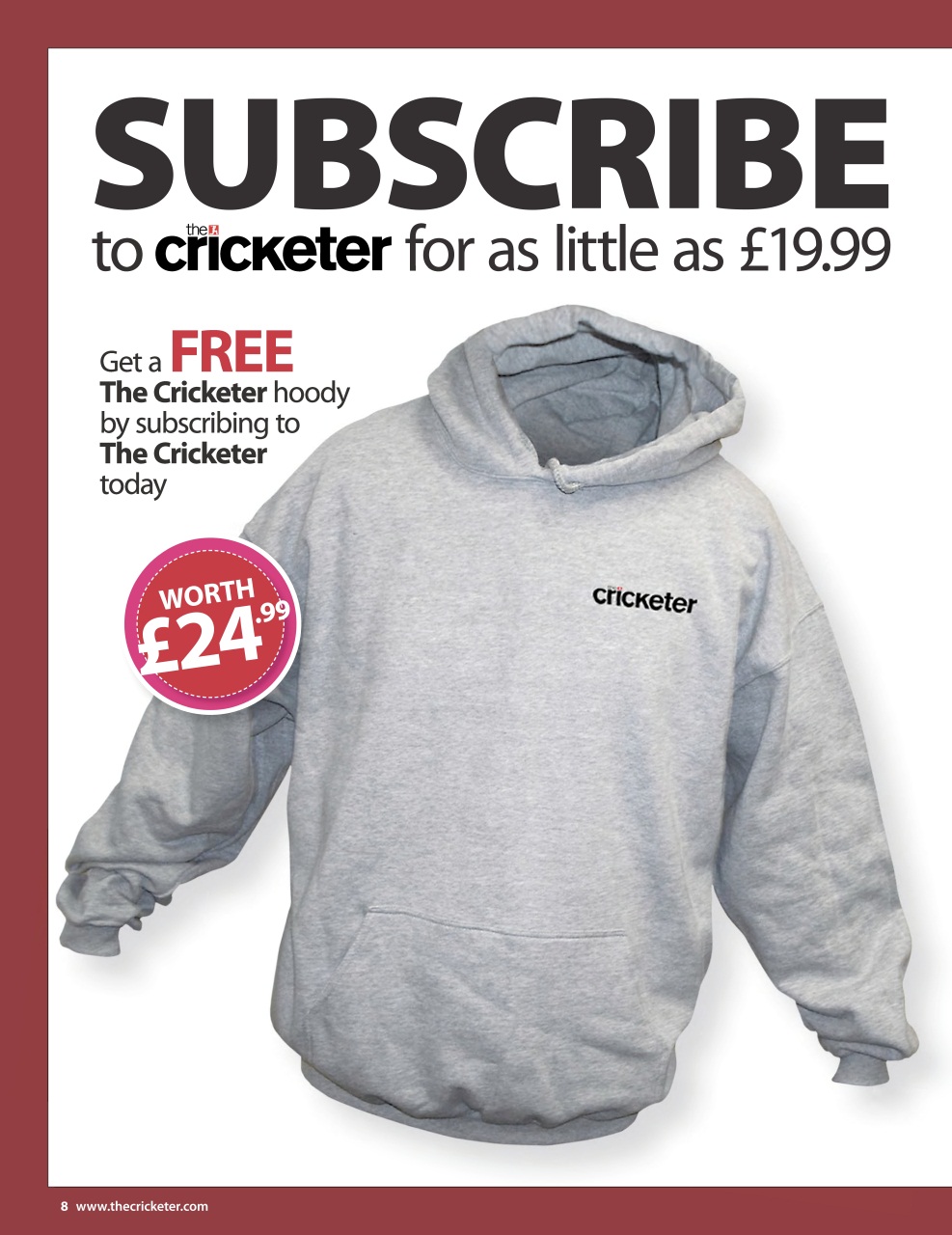 The Cricketer Magazine Preview Pages