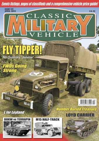 Classic Military Vehicle issue CMV April 2012