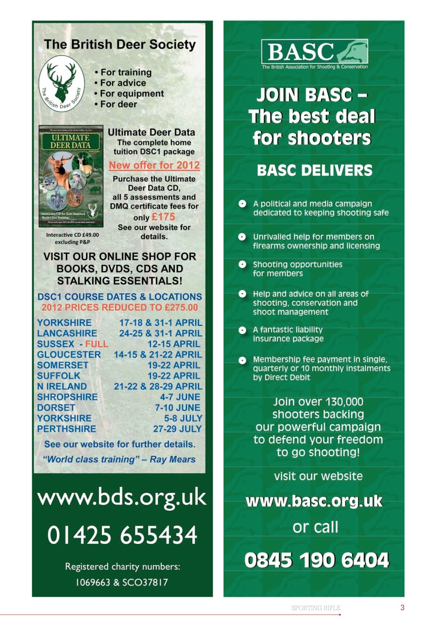 Sporting Rifle Preview Pages