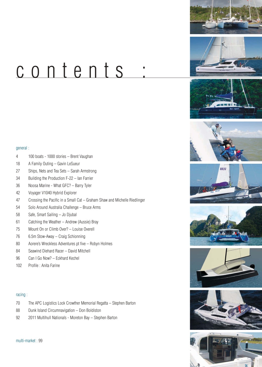 Multihull World Preview Pages