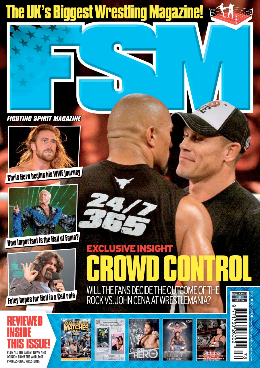 Wrestletalk Magazine Preview Pages